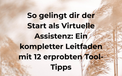 Virtuelle Assistenz starten: So baust du dir Schritt für Schritt dein eigenes VA-Business auf