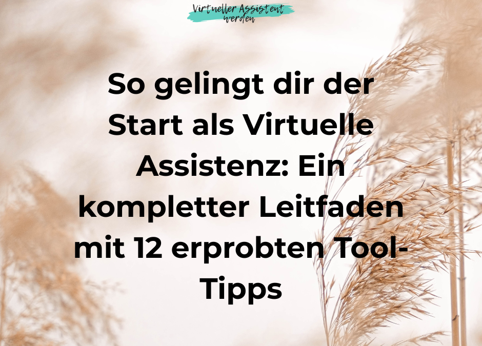 Virtuelle Assistenz starten: So baust du dir Schritt für Schritt dein eigenes VA-Business auf